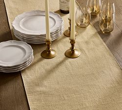 Shimmer Linen Table Runner