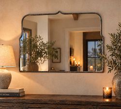 Colette Arched Mantel Mirror