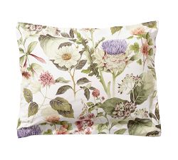Thistle Floral Percale Sham