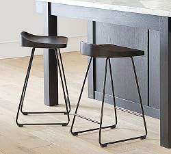 Brenner Wood Stool
