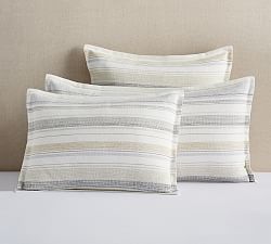 Clayton Striped Cotton Sham