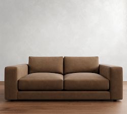 Carmel Lounge Leather Sofa (62"&ndash;122")