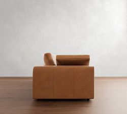 Dream Leather Sofa (76"&ndash;102")