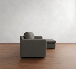 Shasta Square Arm Trundle Chaise Sleeper Sectional (101")
