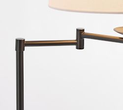 Remington Iron Articulating Floor Lamp (61")