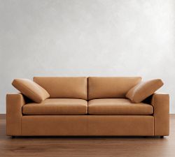 Dream Leather Sofa (76"&ndash;102")