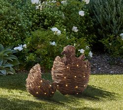 Lit Rattan Easter Collection