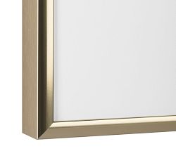 Thin Metal Gallery Frames With Mat