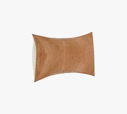 Gaona Leather Long Lumbar Pillow