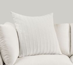 Busto Textured Striped Pillow Cover