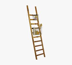 Andrea Ladder With Storage Boxes (18")