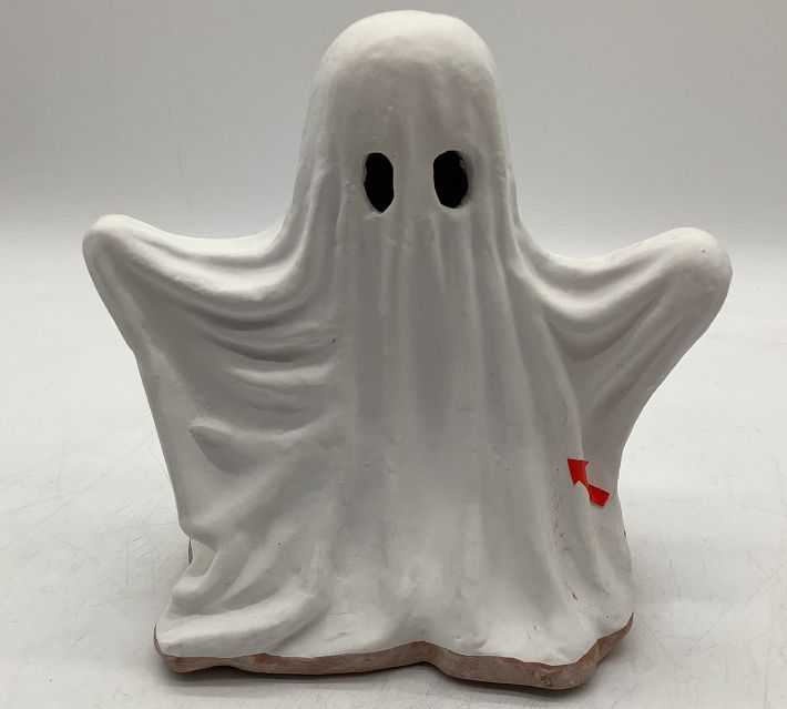 Open Box: Handcrafted Ceramic Ghost, Short (9.5