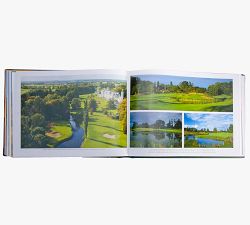 Golf Courses Leather-Bound Book
