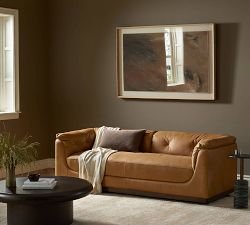 Milligan Leather Sofa (86")