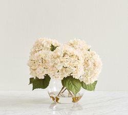 Faux Composed Hydrangeas