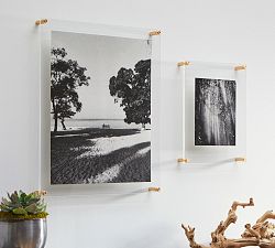 Acrylic Floating Double Panel Wall Frames