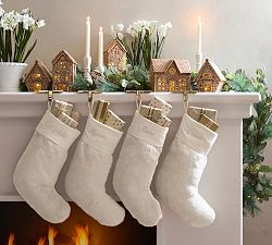 Faux Fur Alpaca Stocking