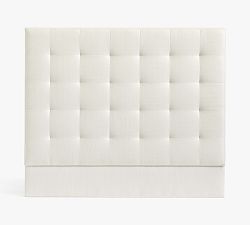 Grid Tufted Upholstered Wall Mounted Headboard