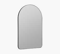 Slim Profile Arch Wall Mirror