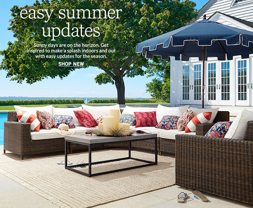 Easy Summer Updates Pottery Barn