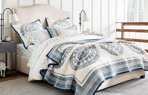 bed sheets pottery barn