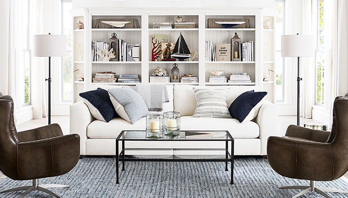 Sofa Sectional Inspiration Living Room Inspiration Pottery Barn