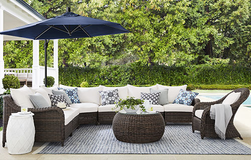 Outdoor Patio Furniture Collections, Who Makes Pottery Barn Outdoor Furniture