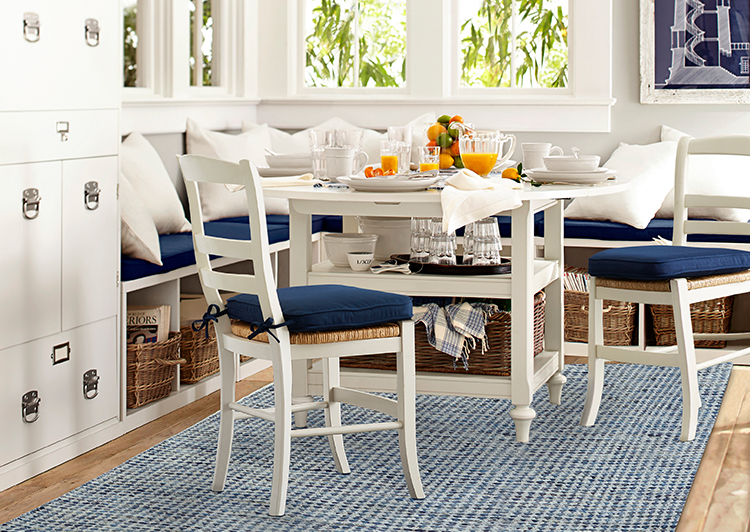 How To Choose A Rug Pottery Barn, Large Area Rugs For Under Kitchen Table And Chairs