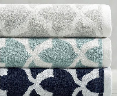 Marlo Jacquard Organic Towels