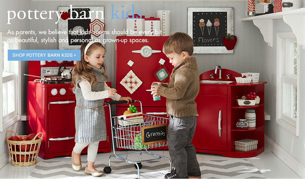 Pottery barn childrens kitchen cheap