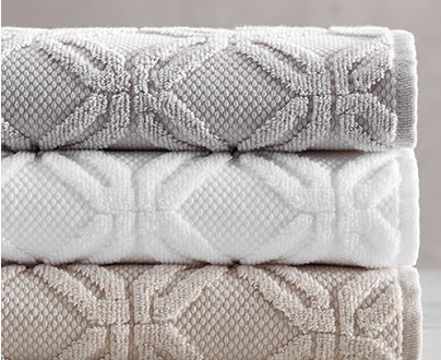 Blakely Sculpted Hydrocotton Towels