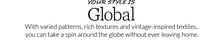 Your Style is Global