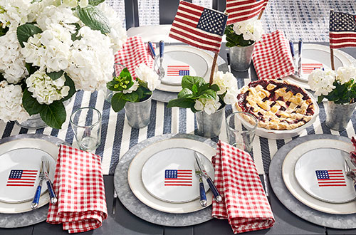 Flag Dinnerware