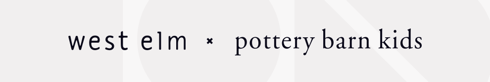 west elm + pottery barn kids