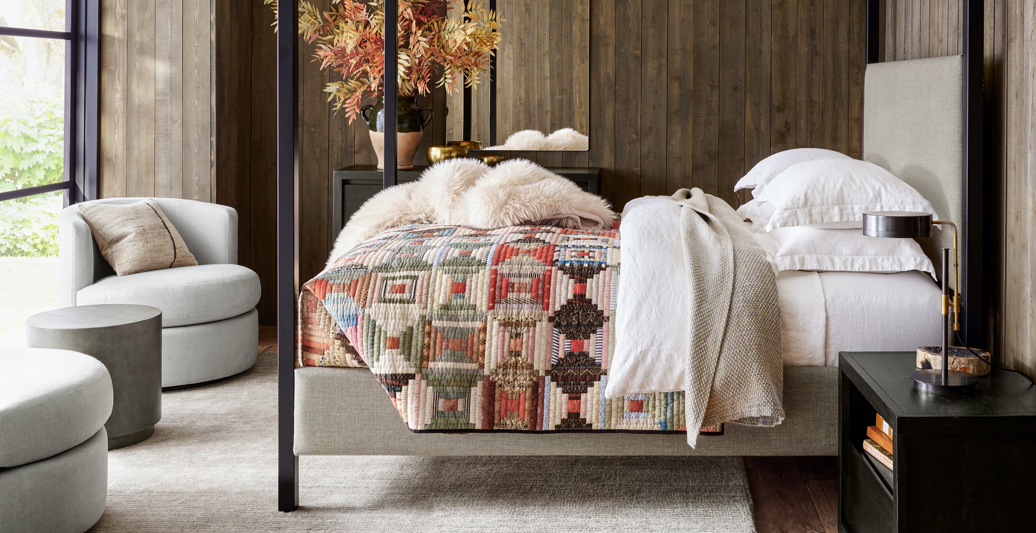 atwell patchwork bedroom