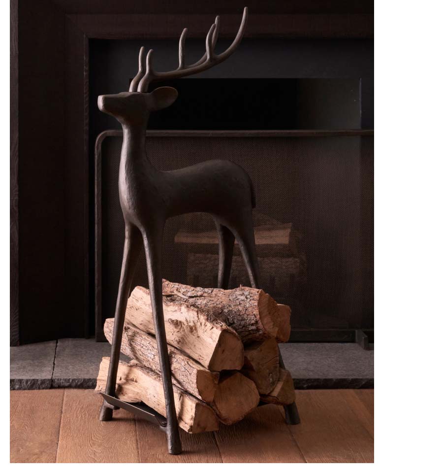 Fireplace Log Holder