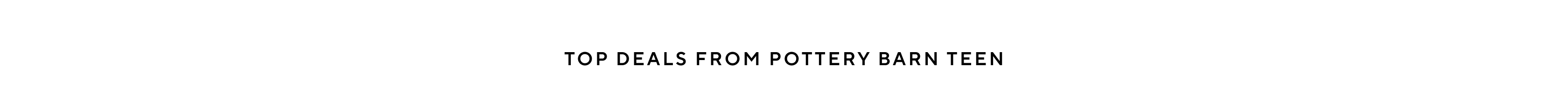 Top Deals From Pottery Barn Teen