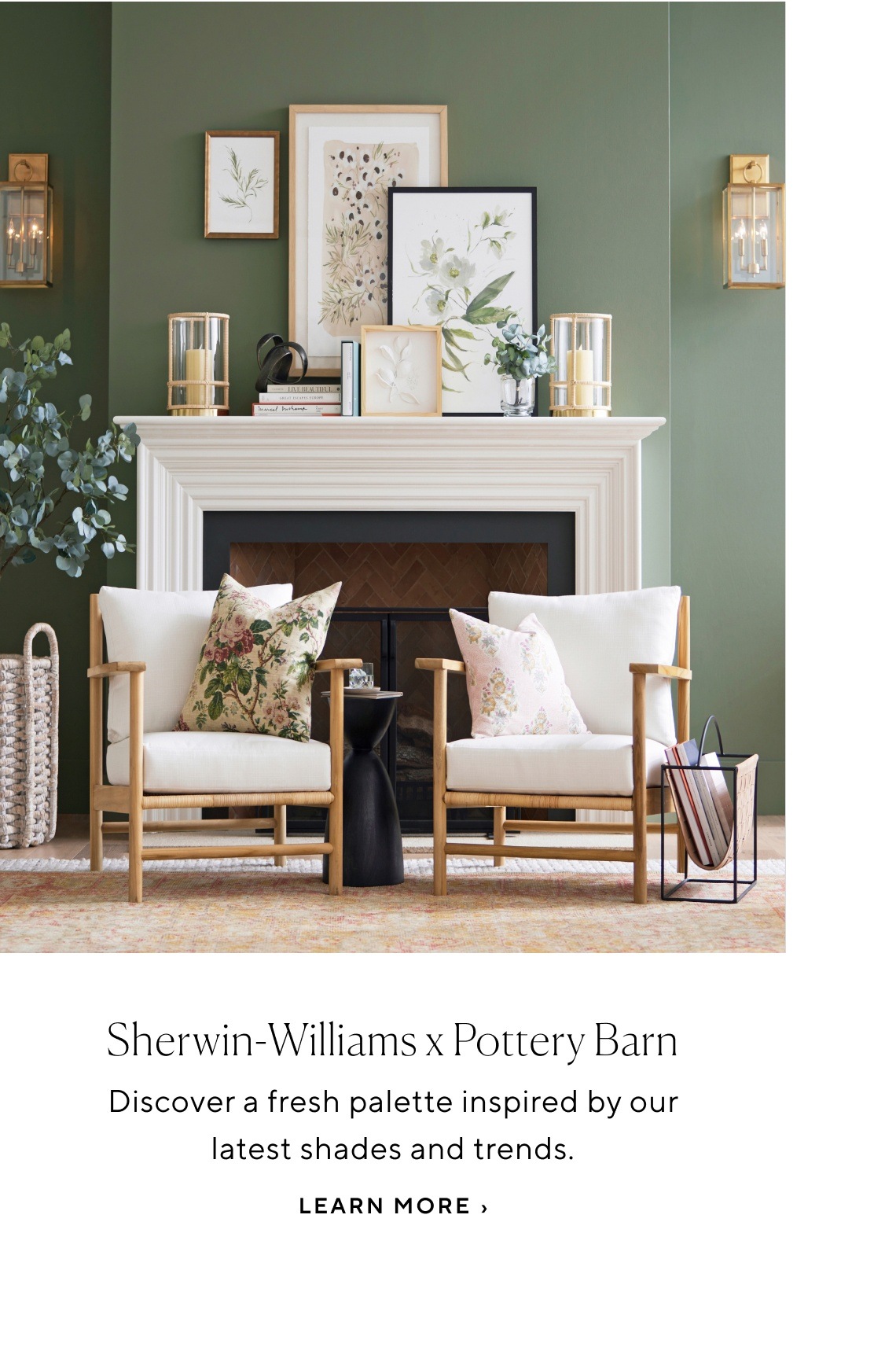 Sherwin Williams x Pottery Barn