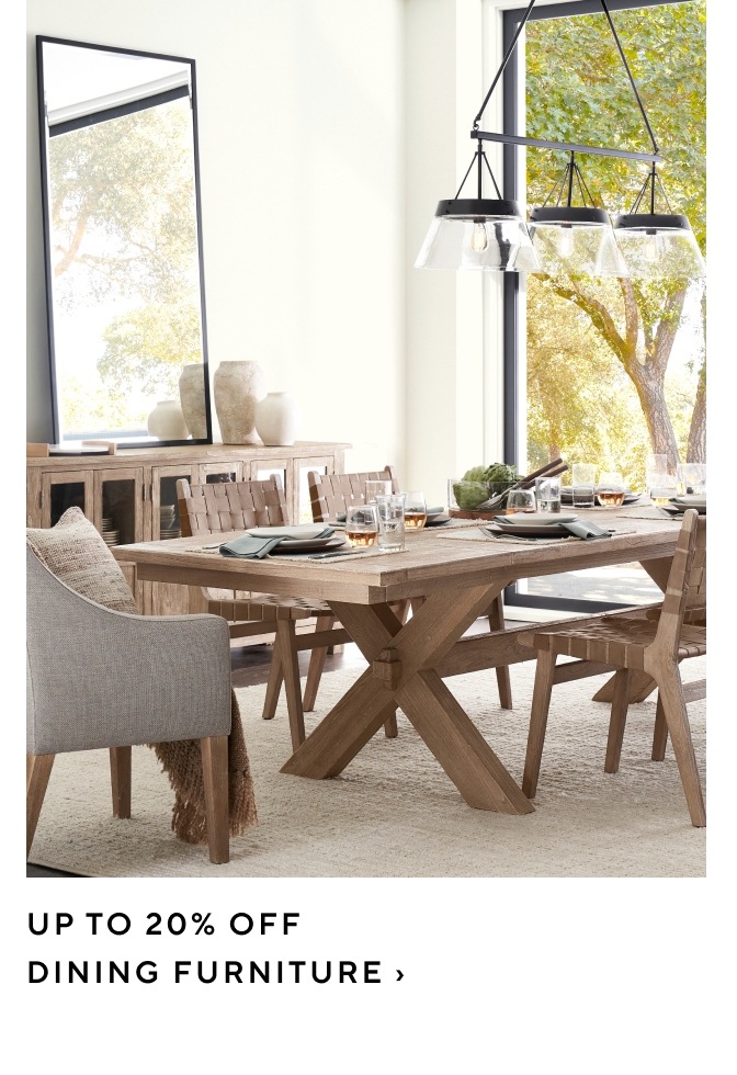 Up to 20% Off Dining Furniture
