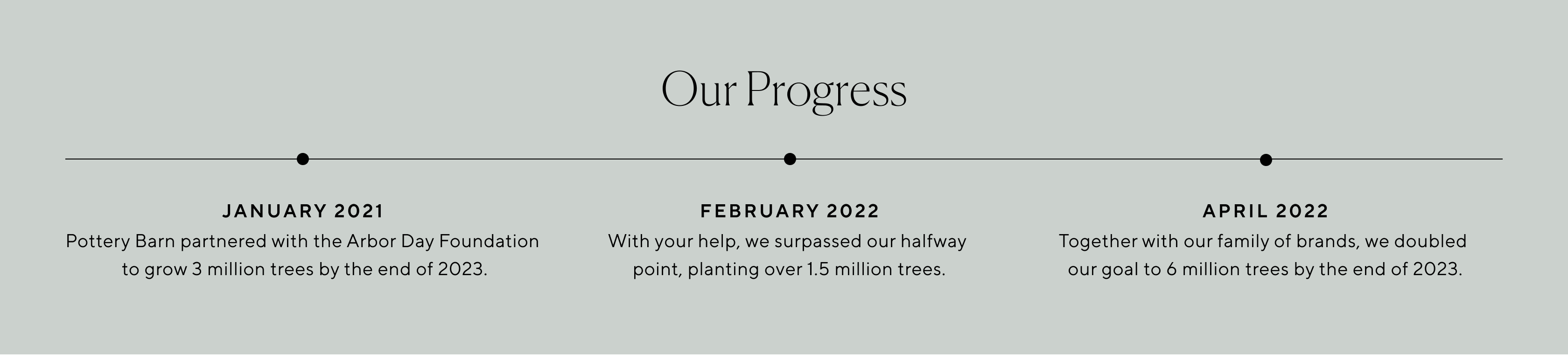 Our Progress
