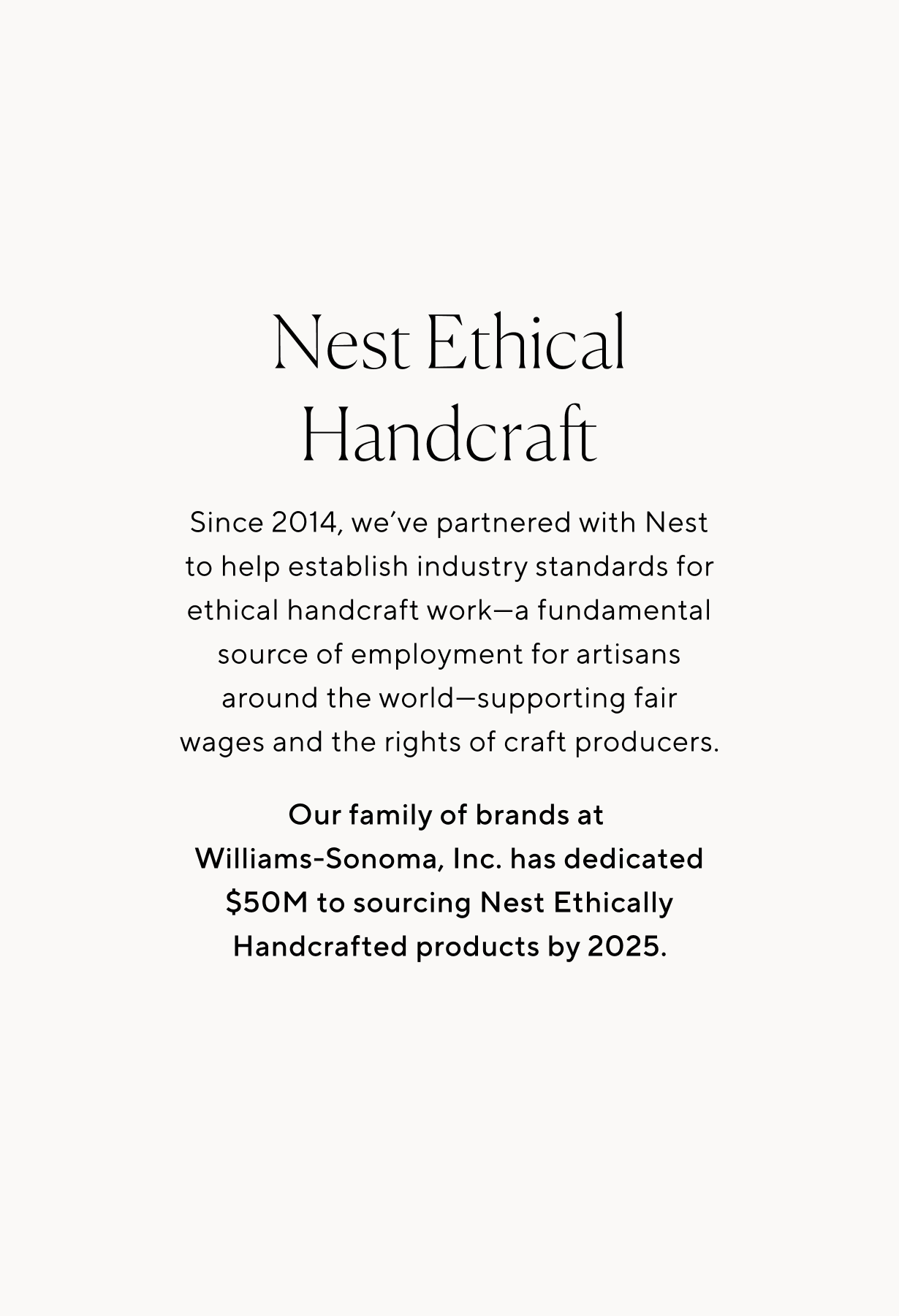 Nest Ethical Handcraft