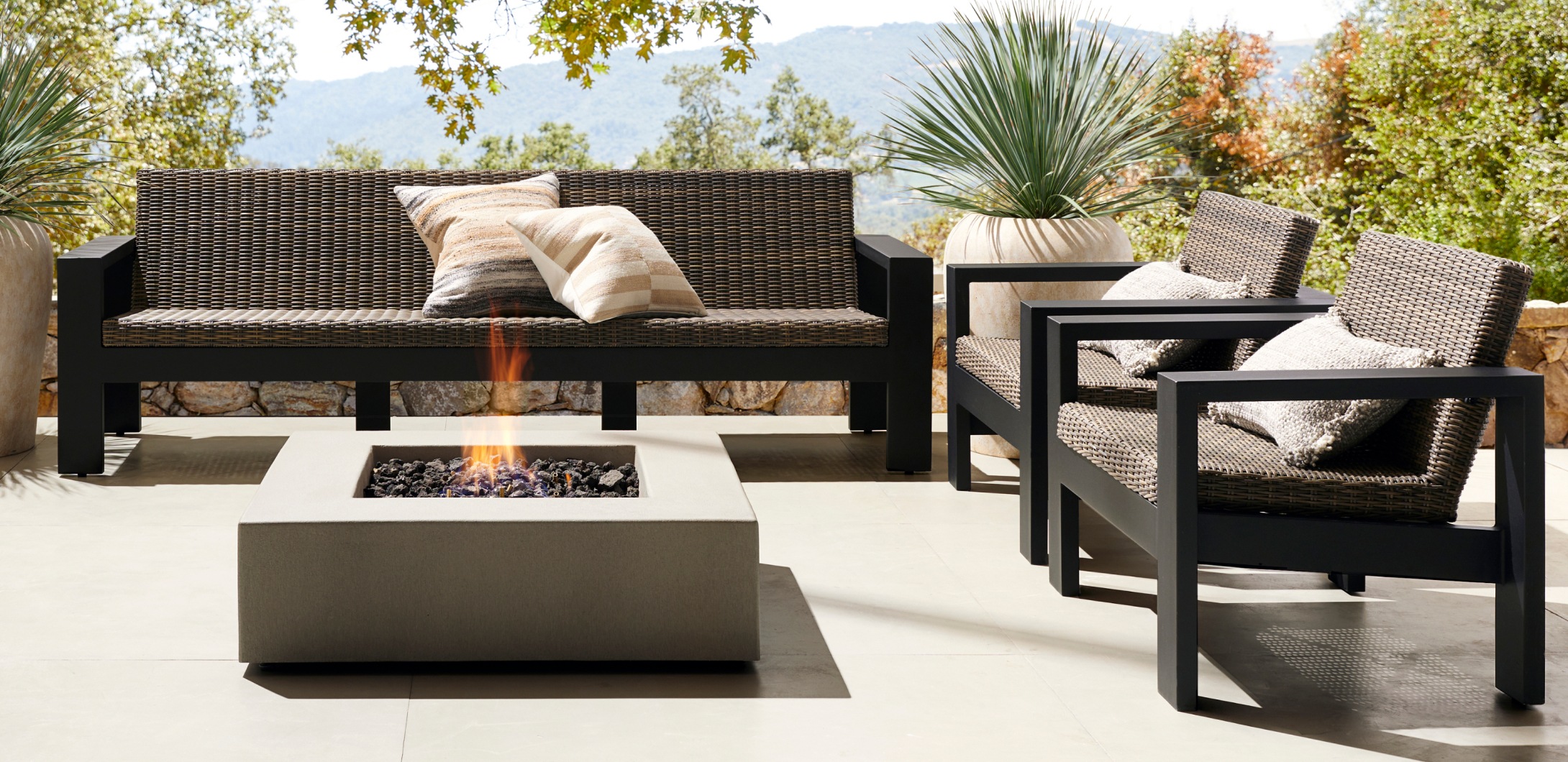 Malibu Metal & All-Weather Wicker Collection