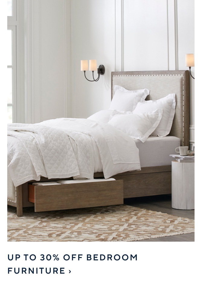 Up to 30% Off Bedroom Furniture