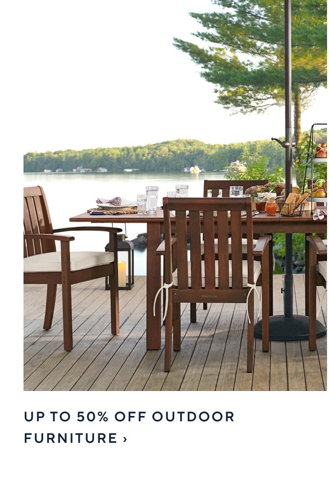 Up to 50% Off Outdoor Furniture