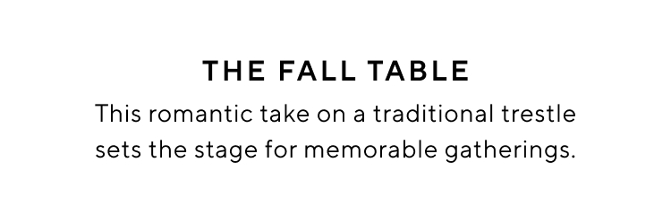 The Fall Table