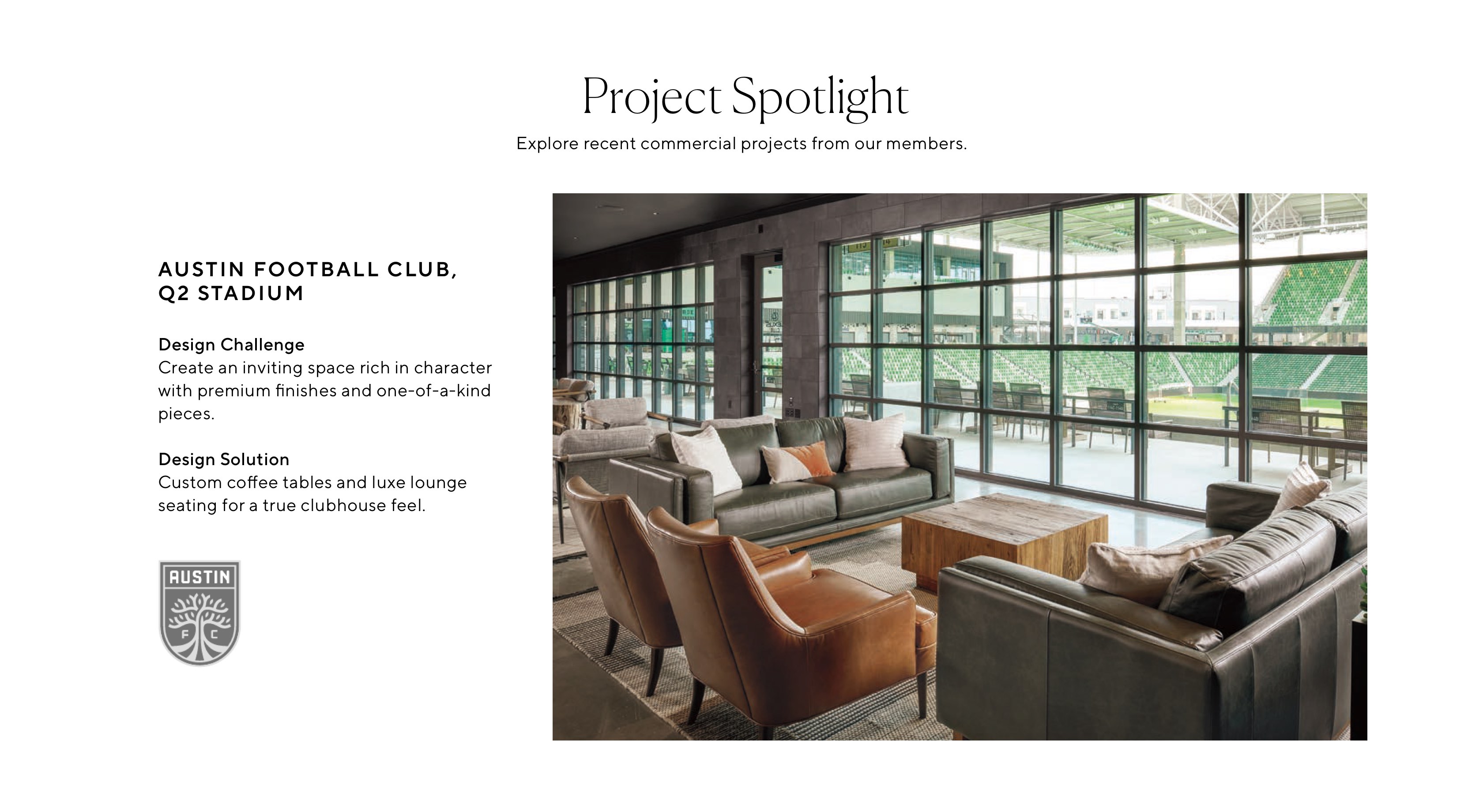 PROJECT SPOTLIGHT PROJECT SPOTLIGHT