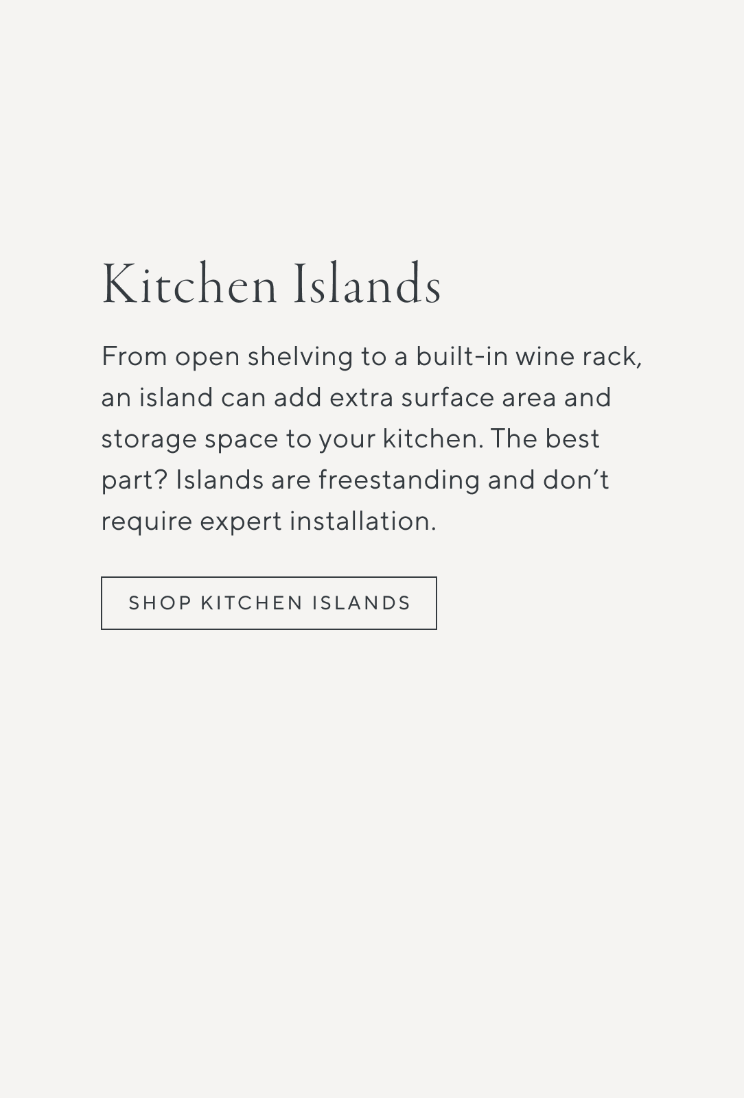 Kitchen Islands
