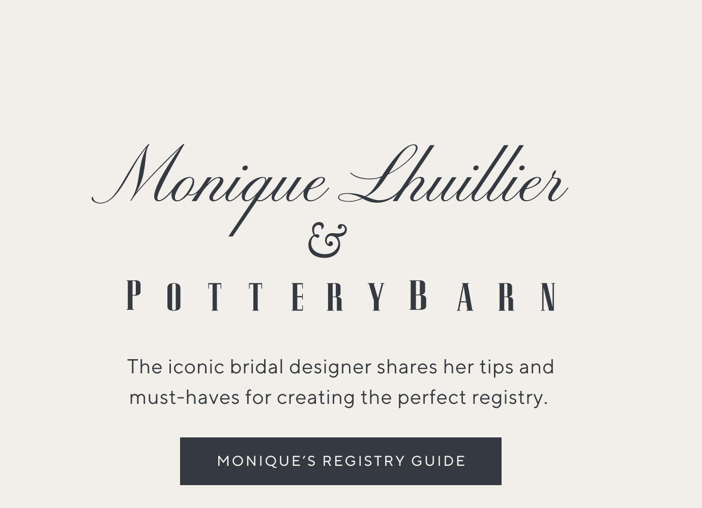 Monique's Registry Guide