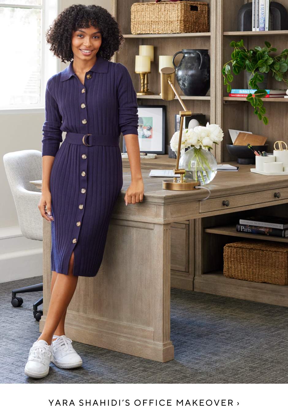 Yara Shahidi's Office Makeover