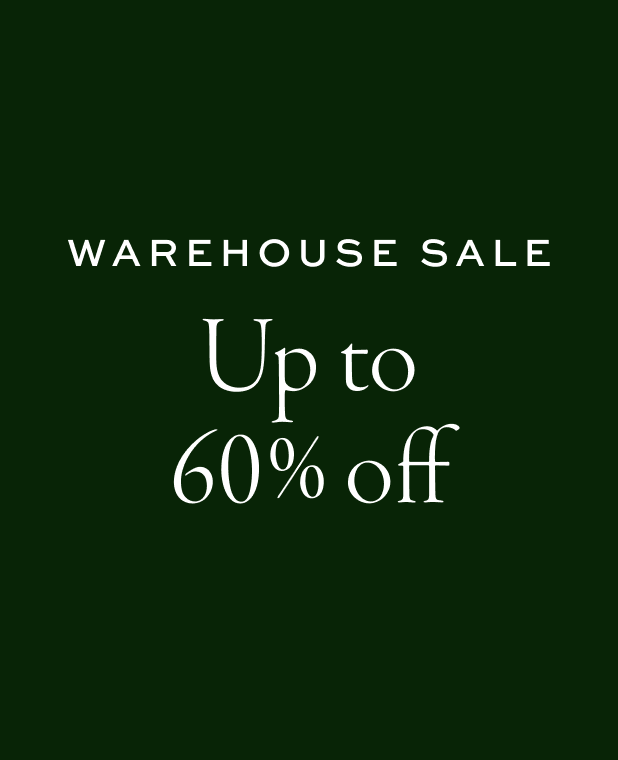 Warehouse Sale | Up to 60% off